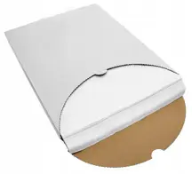 Papier do pieczenia sylikon40/60 500szt BIAŁY dwustronnie silikonowany 5kg
