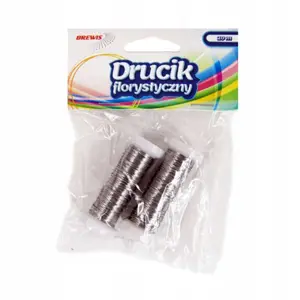 Drucik Florystyczny 20m - 2szt DF20-2 srebrne