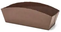 Foremka Papierowa EASY BAKE ŁÓDKA Brąz 180x65x75  1szt