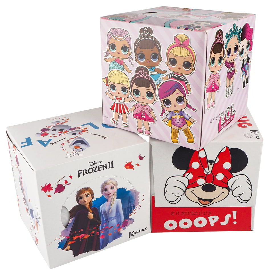 Chusteczki higieniczne KARTIKA, to niewielkie pudełko, które idealnie wpasuje się w każdą przestrzeń, nie tylko tą domową. Przydadzą się również w salonie kosmetycznym, w przychodni, drogerii do dyspozycji klientów, w łazienkach. Wykonane w 100% z celu...