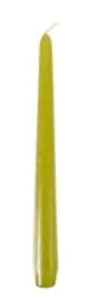 Świeca stożkowa kolor fi 2,2 / 25cm 1szt OLIWKA