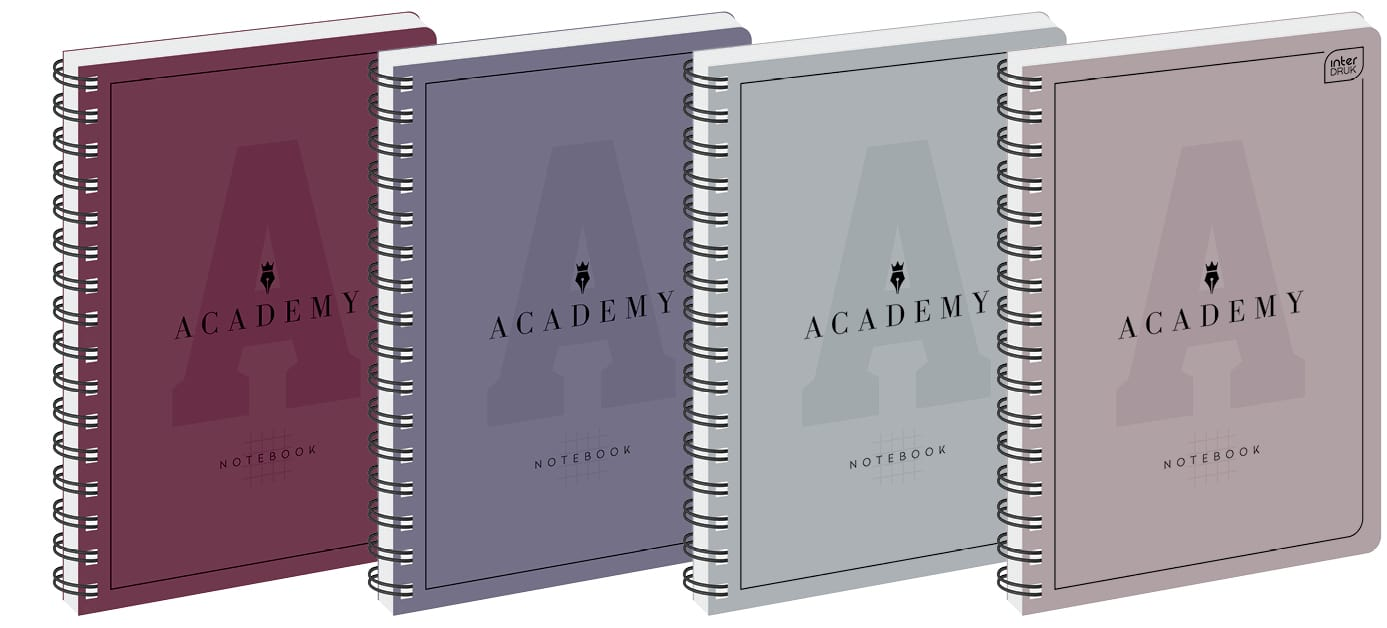Kołozeszyt B5 100 kart. AKADEMYInterdruk