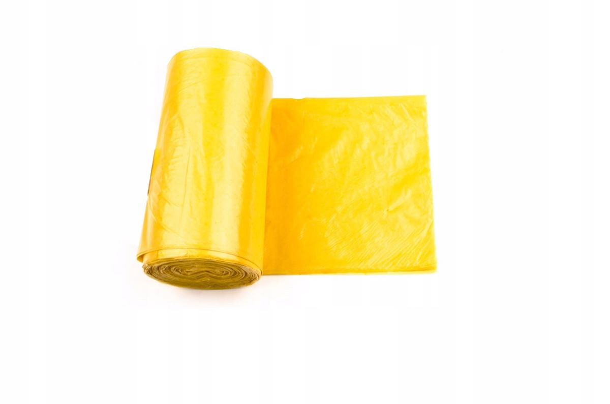 Jednorazowe worki na śmieci. Mocne, klasyczne, czarne worki idealnie nadają się do każdego gospodarstwa domowego, biura czy szkoły. Umożliwiają zorganizowanie oraz wydajne segregowanie odpadów.

     *Wykonane z folii LDPE
     *Grubość folii: 20 mi...