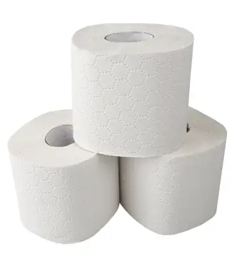 Papier toaletowy MIŚKI 3-warstwowy 40 rolek 12,8mb białe rolki