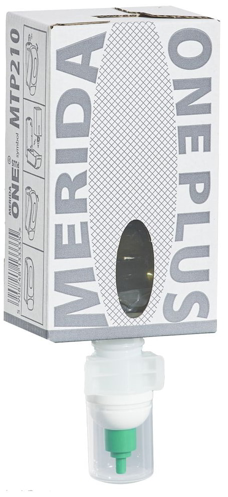 Jednorazowy wkład z pompką spieniającą, dającą niebywale delikatną pianę, do stosowania w dozowniku mydła w pianie. Bardzo wydajne - ok. 2000 porcji piany z jednego wkładu, masa wkładów 700 g. Całkowita szczelność wkładu zabezpiecza przed skażeniem zaw...