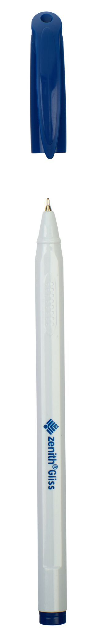 Wyjątkowa lekkość pisania dzięki plastikowemu długopisowi z cienką końcówką 0,5mm. Kolor niebieski.