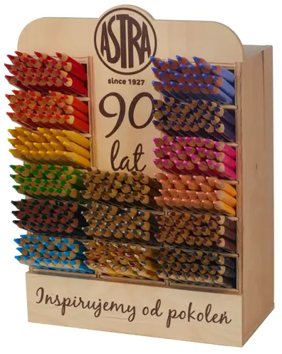 Kredka Ołówkowa Trójkątna 1szt. MIXASTRA