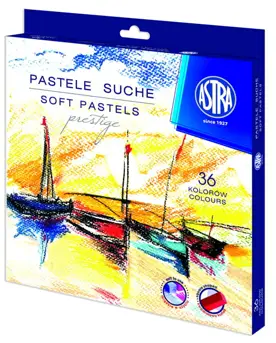 Kredki Pastele suche prestige 36 kolorówASTRA