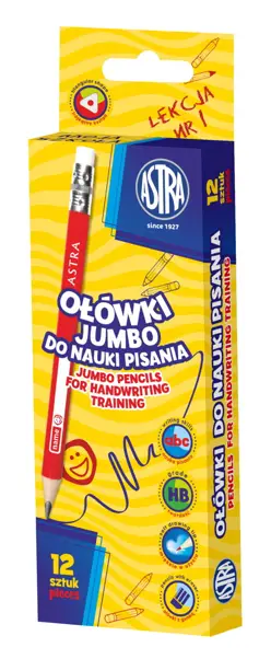 Ołówek do nauki pisania-1 sztukaASTRA