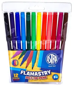 Flamastry CX-12 kolorówASTRA