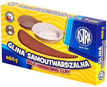 Glina samoutwardzalna 460g-terakotaASTRA
