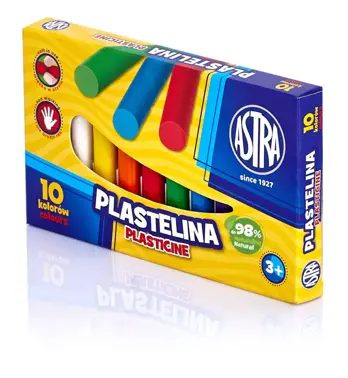 Plastelina 10 kolASTRA