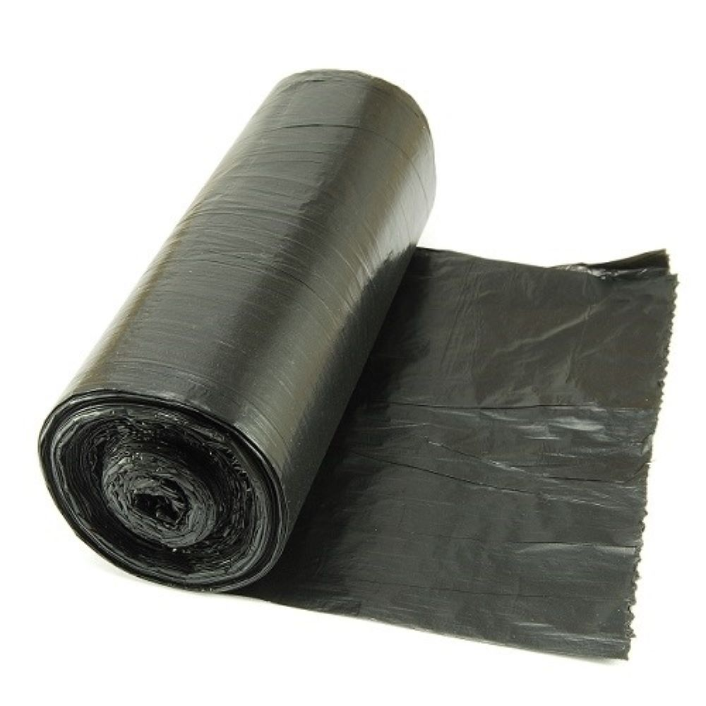 Jednorazowe worki na śmieci. Mocne, klasyczne, czarne worki idealnie nadają się do każdego gospodarstwa domowego, biura czy szkoły. Sprawdzają się do gromadzenia i przygotowania do wywózki dokumentów, zużytych kopert, pozostałości z niszczarek, ścinków...