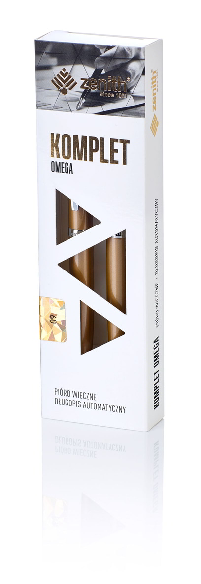 Metalowy długopis automatyczny Zenith 60 wykonany z najwyższej jakości materiałów. Posiada wymienny wkład wielkopojemny Zenith 4 z dokumentalnym tuszem w kolorze niebieskim gwarantującym trwałość zapisu. Opakowanie zawiera również metalowe pióro wieczn...