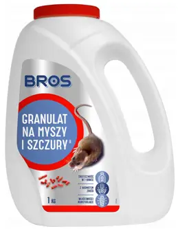 BROS na myszy i szczury 1 kg Granulat