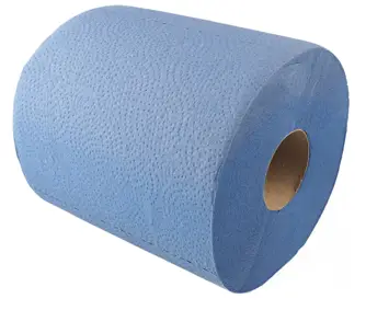 Ręcznik makul. niebieski 2-warstwowy Maxi w rolce 100 mb