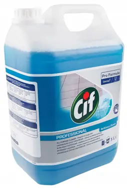 CIF Płyn uniwersalny Brilliance Ocean 5L Środek do mycia podłóg, ścian Gotowy do użycia preparat przeznaczony do mycia powierzchni szklanych i wielu powierzchni zmywalnych (np.: lustra, okna, stoły). Preparat szybko i skutecznie usuwa brud i zabrudzenia tłuszczowe. Cechy:
*skutecznie usuwa brud i zabrudzenia z tłu...