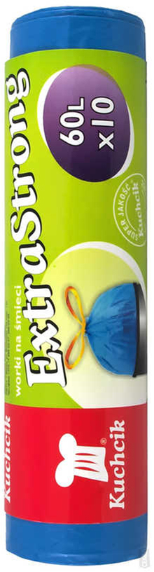 Worki sanitarne na śmieci z taśmą sciągającą Kuchcik to wysokiej jakości produkt. Idealnie sprawdzą się w każdym gospodarstwie domowym, zakładzie pracy do segregacji odpadów.

     *Jednorazowe worki na śmieci z taśmą
     *Wykonane z folii LDPE
  ...