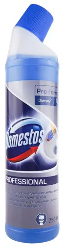Domestos Prof. Toilet Limescale Remover 750 ml Odkamieniacz do toalet na bazie kwasu Profesjonalny środek do usuwania kamienia z toalet, dzieki żelowej konsystencji szybko i skutecznie rozpuszcza kamień i likwiduje osady. Pozostawia powierzchnię toalety czystą i lśniącą.
Preparat łatwo i wygodnie się rozprowadza dzięki specjalnie wypr...