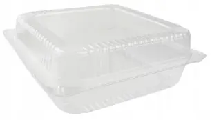 Pojemnik CUKIERNICZY PET K-85 1szt24/24/8,8cm 3000ml