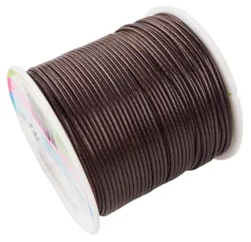 Sznurek Bawełniany Wosk 25m BrązSBW1