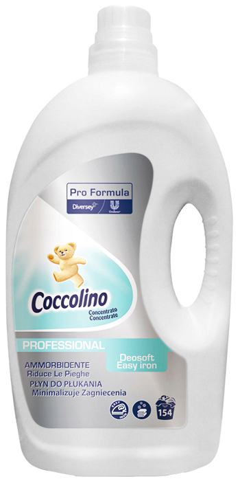 Coccolino Deosoft Easy to profesjonalny płyn zmiękczający, przeznaczony do płukania tkanin. Materiały stają się bardziej miękkie i elastyczne jednocześnie łatwiej się prasują. Płyn chroni kolory przed blaknięciem, dzięki czemu na długo zachowują swój p...