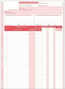 DR Arkusz Spisu z natury A4 Typ 341-1 Druki akcydensowe przeznaczone do wypełniania, wykorzystywane w czynnościach urzędowych, handlowych. Niezbędne w funkcjonowaniu firm, urzędów i innych jednostek zgodnie z obowiązującymi normami prawnymi.