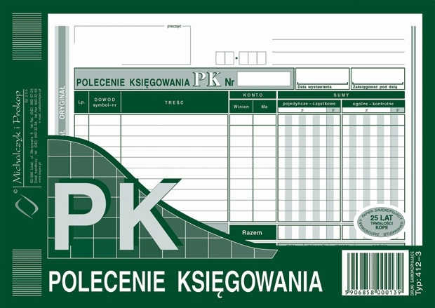 Druki akcydensowe przeznaczone do wypełniania, wykorzystywane w czynnościach urzędowych, handlowych. Niezbędne w funkcjonowaniu firm, urzędów i innych jednostek zgodnie z obowiązującymi normami prawnymi.