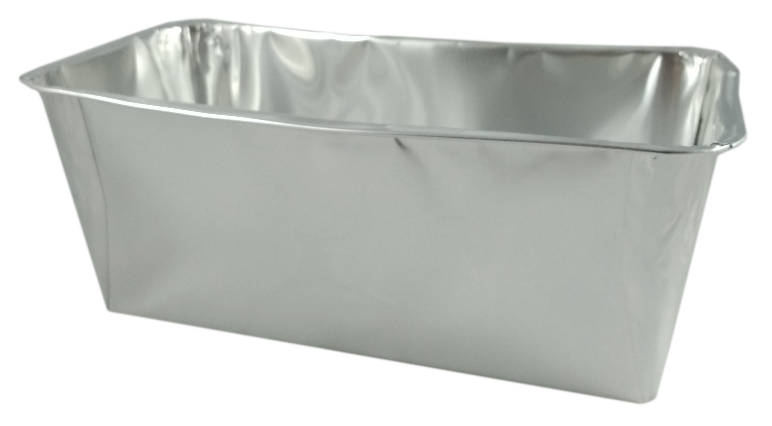 Foremka alu RP 128G 246/126/92 1szt 2000ml Foremka aluminiowa RP 128G 2000ml prostokątna do wypieku, srebrna, sztywna.