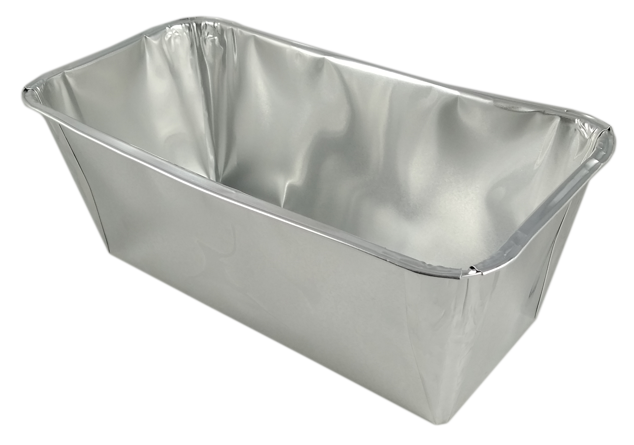 Foremka alu RP 128G 246/126/92 1szt 2000ml Foremka aluminiowa RP 128G 2000ml do wypieku cukierniczego, srebrna, prostokątna, sztywna.