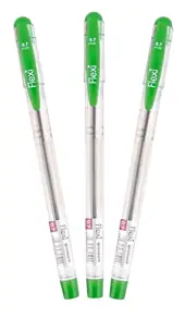 Długopis FLEXI Penmate 0,7mm ZIELONY Lexi 5 Flexi, niklowo-srebrna końcówka, wodoodporny tusz o intensywnym, nieblaknącym kolorze zielonym.
Grubość lini pisania: 0,7m.