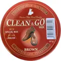 Pasta do butów CLEAN&GO brązowa puszka 40g