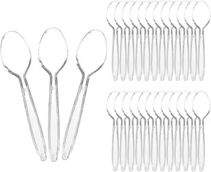 Łyżeczka SUPERIOR TRANSPARENT 12,5cm 50szt