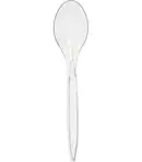 Łyżeczka Superior Transparent 12,5 cm jednorazowa z przezroczystego plastiku