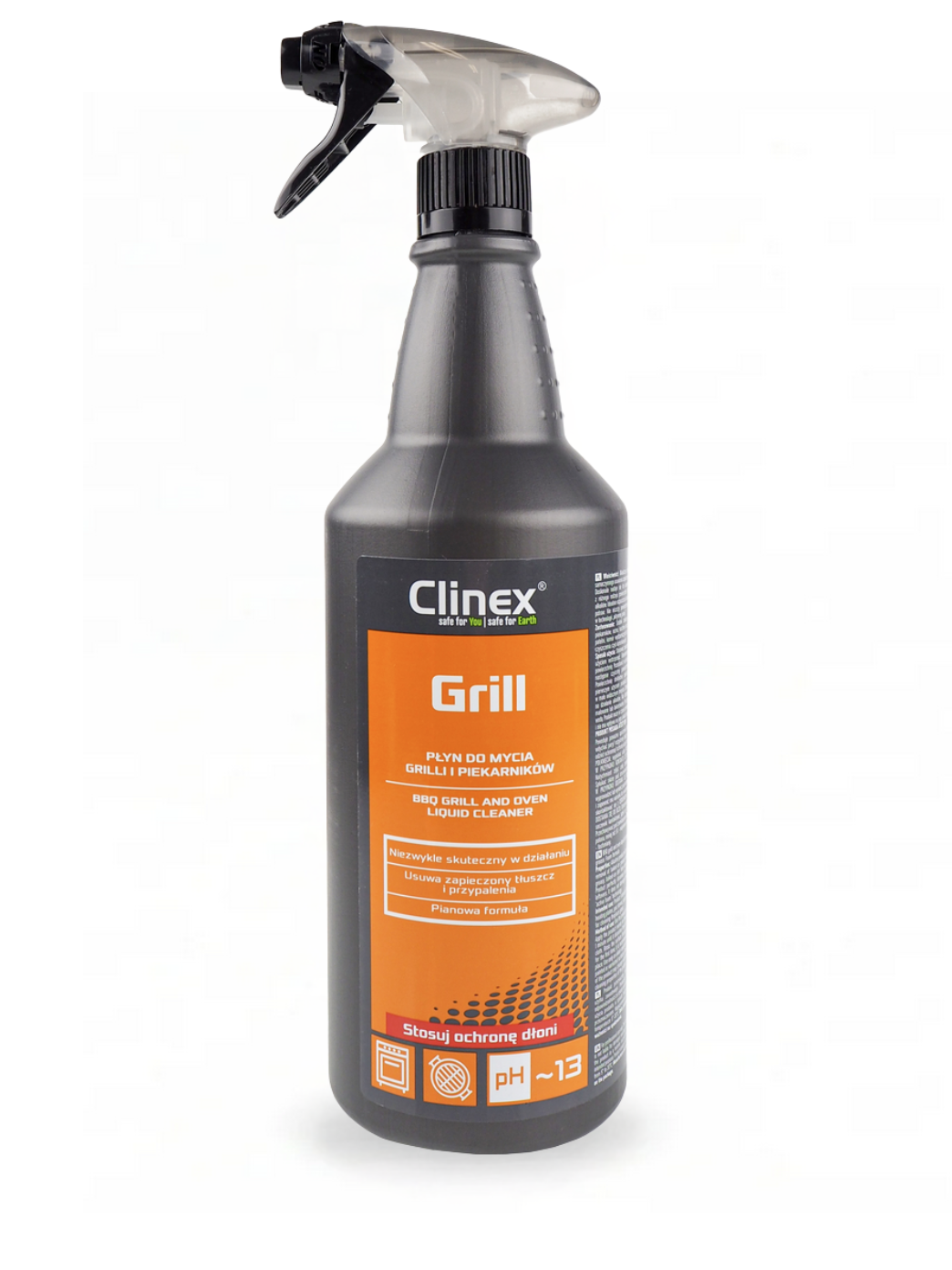 Clinex Grill preparat do czyszczenia grilli i piekarników spray 1L z atomizerem trigger.
