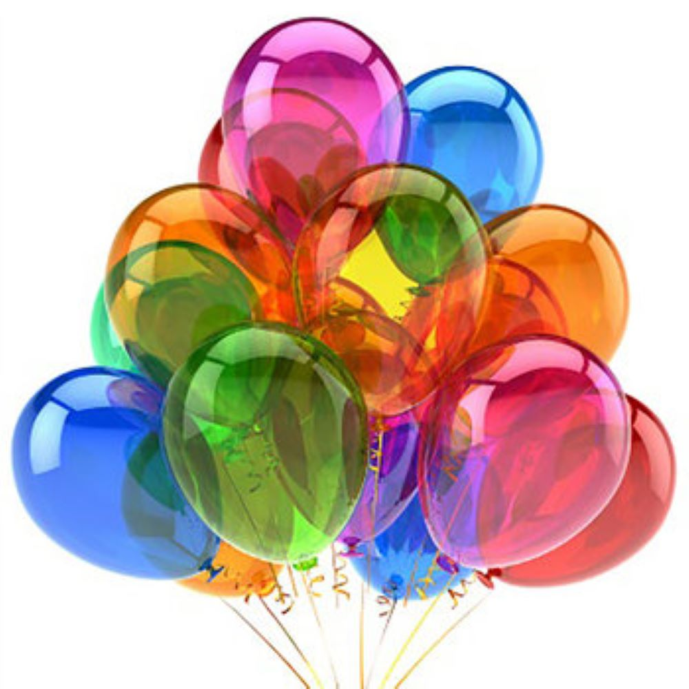 Balon Glossy 12`  50 szt MIX KOLORÓW