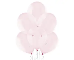 Balon Crystal 10,5`  50 szt RÓŻOWE