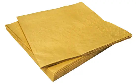 Serwetka kolorowa  33/33  3warst.  20szt Złoty