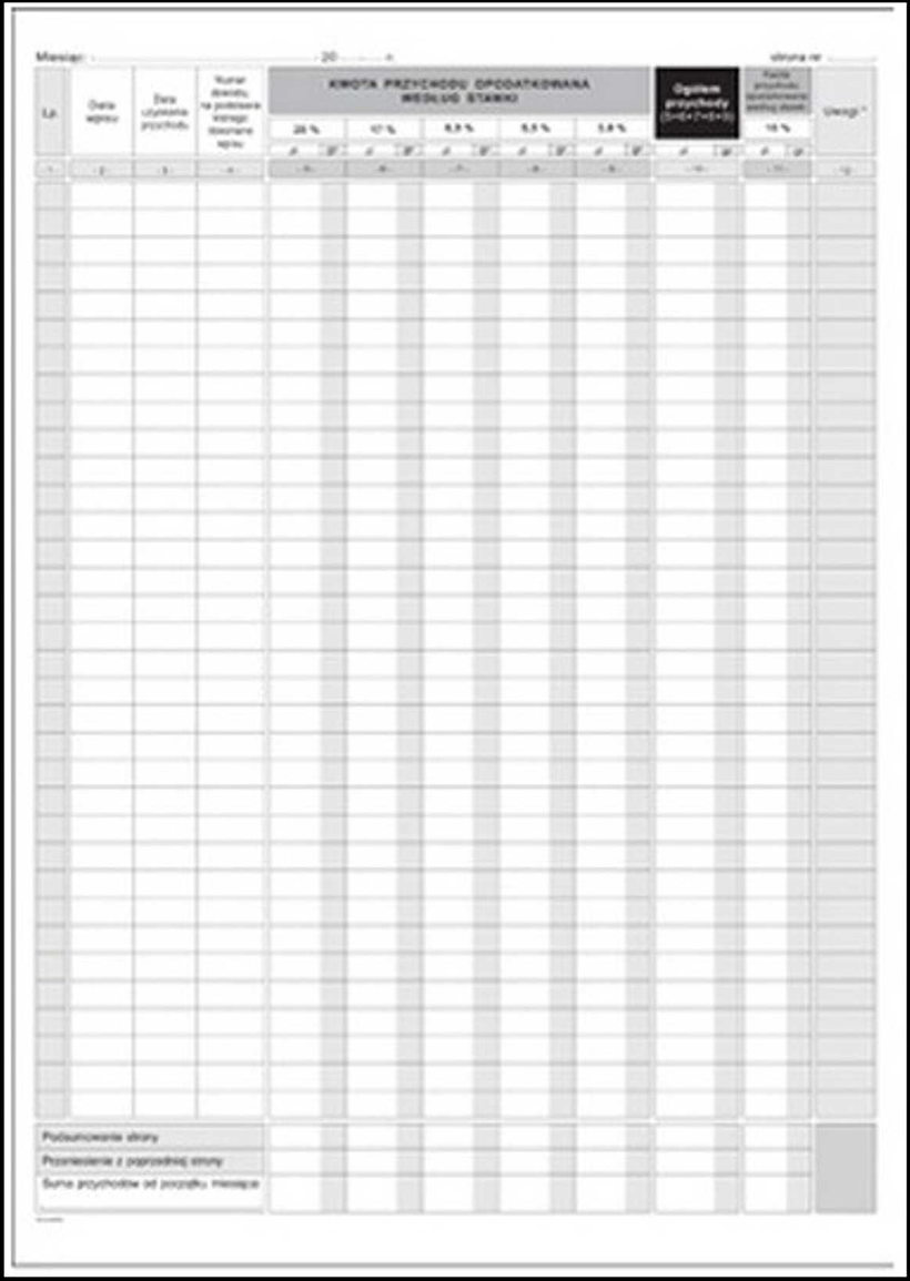 Druki akcydensowe przeznaczone do wypełniania, wykorzystywane w czynnościach urzędowych, handlowych. Niezbędne w funkcjonowaniu firm, urzędów i innych jednostek zgodnie z obowiązującymi normami prawnymi.
