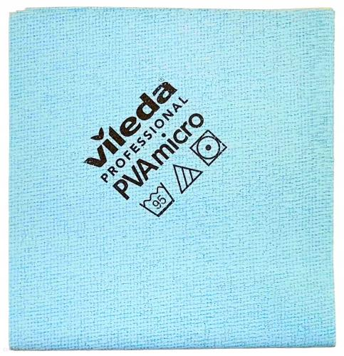 Ścierka Vileda PVAmicro 38x35cm niebieska z mikrowłókien PVA