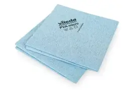 Ścierka Vileda PVAmicro 38x35cm niebieska z mikrowłókien PVA do czyszczenia powierzchni