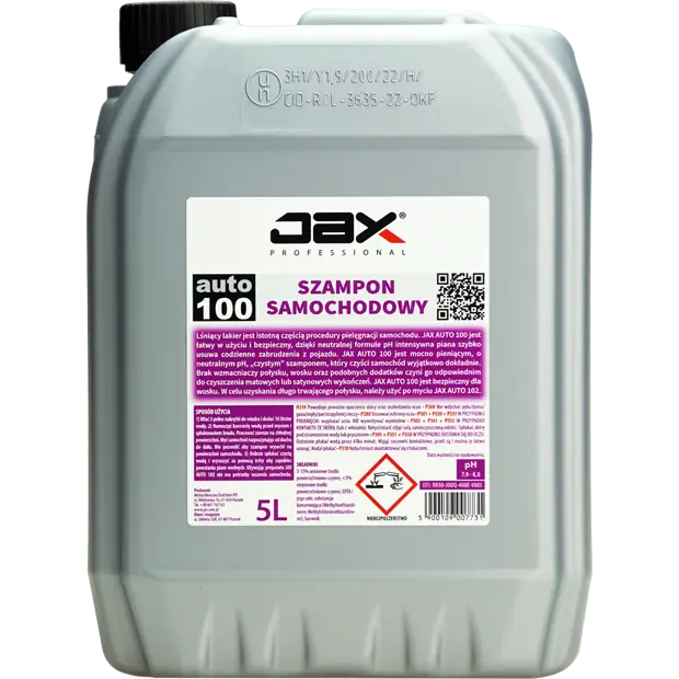JAX Szampon samochodowy KOMBI 100 5L