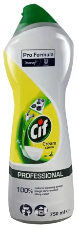 Mleczko CIF do czyszczenia powierzchni z aktywnymi mikrogranulkami, w przeciwieństwie do innych produktów nie rysuje powierzchni i jest delikatne dla czyszczonych sprzętów. Z łatwością usuwa trudne zabrudzenia. Pozostawia świeży zapach. Butelka: 700 ml...