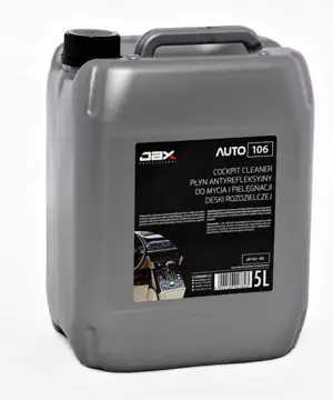 JAX Cockpit cleaner 106 5L Płyn antyrefleksyjny do mycia i pielęgnacji deski rozdzielczej