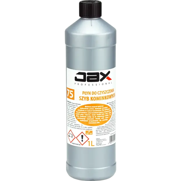 JAX Płyn do czyszczenia SZYB KOMINKOWYCH 75 1L