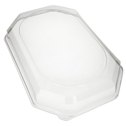 Pokrywa do tacy cateringowej 35cm transparentna bezbarwna PET