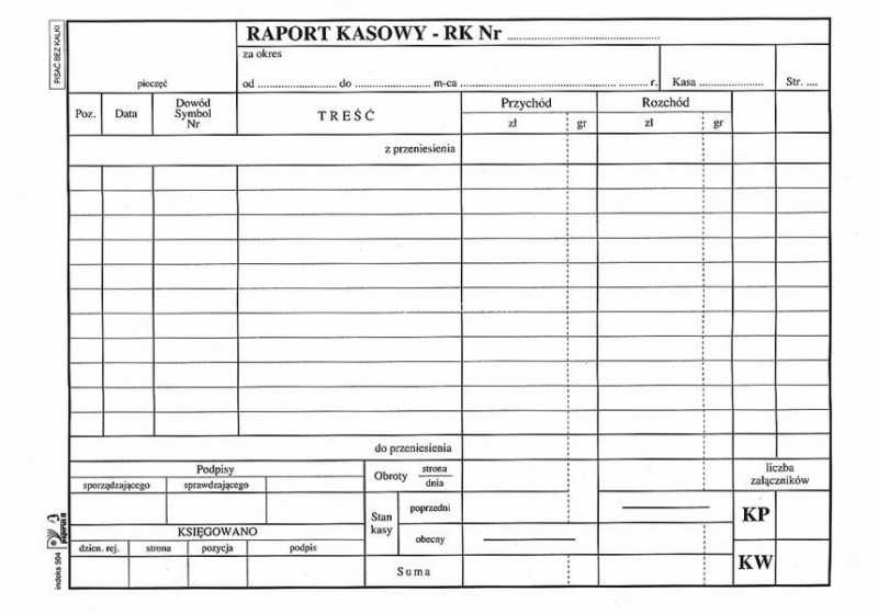 Druki akcydensowe przeznaczone do wypełniania, wykorzystywane w czynnościach urzędowych, handlowych. Niezbędne w funkcjonowaniu firm, urzędów i innych jednostek zgodnie z obowiązującymi normami prawnymi.