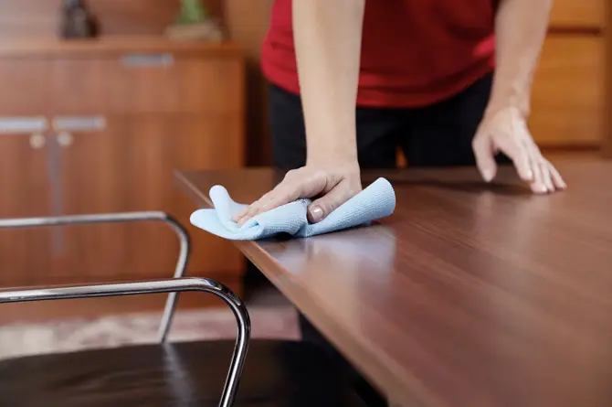 Ścierka Vileda PURmicro 38x35cm NIEBIESKA - widok alternatywny