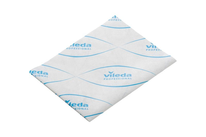 Ścierka Vileda R-Micron Solo 30x40 cm niebieska, opakowanie 100 sztuk
