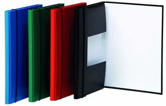 Teczka skrzydł. pudełko 3,5cm z gumką A4Lakierek/LUX/SDM